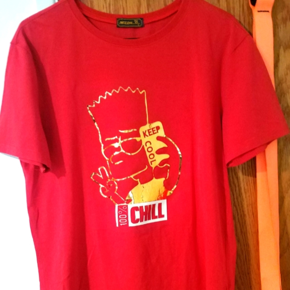 bart simpson drip tee shirt